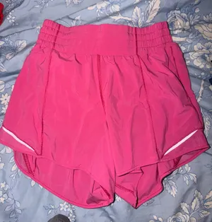 Pink Hotty Hot Lululemon Shorts 4" thumbnail 1