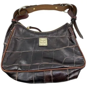 dooney and bourke animal print handbag small brown thumbnail 1