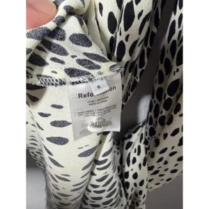 Reformation Alessi Midi Cheetah Print Dress Sz 6 thumbnail 9