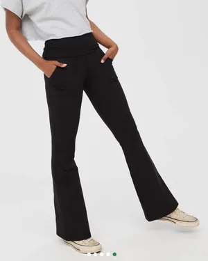 Aerie flared yoga pants thumbnail 1