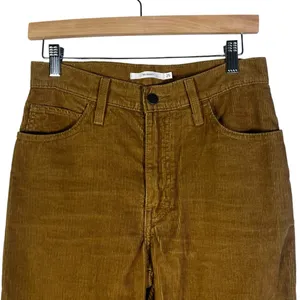 Levi’s 94 Baggy Corduroy Pants Womens 25 Brown 100% Cotton High Rise Retro 90s thumbnail 3