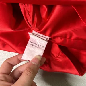 Oh Polly Red Satin Bodycon Mini Dress thumbnail 8
