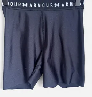 Under Armour Black Spandex Compression Bike Shorts Raw Edge Cut DIY XS thumbnail 1