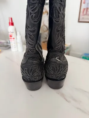 Corral Women’s black embroidered sparkle Boots thumbnail 3