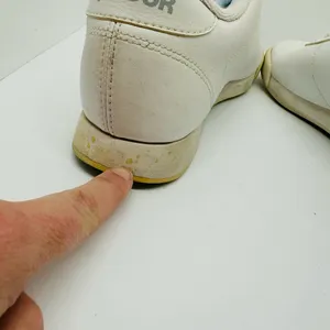 Reebok Women’s White Classic Lace Up Athletic Tennis Shoes Size 6.5 thumbnail 5