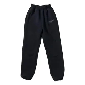 Comfrt Signature Fleece Jogger Sweatpants Black High Waisted Women's Size XS thumbnail 2