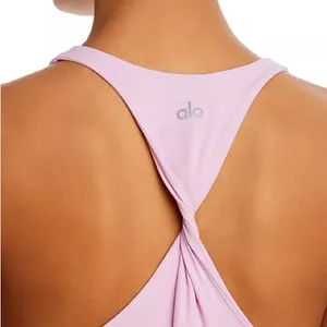 ALO yoga Tank top Pink Size XS thumbnail 6