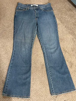 Mavi 1036 Molly Jeans Women’s 29/30 Medium Wash Straight Leg Button Fly Denim thumbnail 6