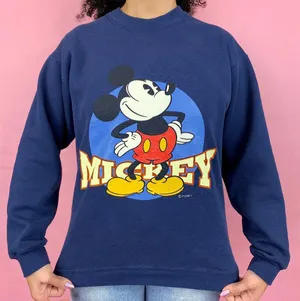 Disney Vintage 90s Mickey Mouse Crewneck Sweatshirt thumbnail 1