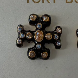 Tory Burch Roxanne Jeweled Stud Earrings NEW thumbnail 2