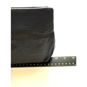 Vintage COLE HAAN Bag Black Pebbled Leather Soft Pebbled Leather Clutch thumbnail 4