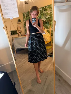 A Dip of Darling vintage midi skirt thumbnail 3