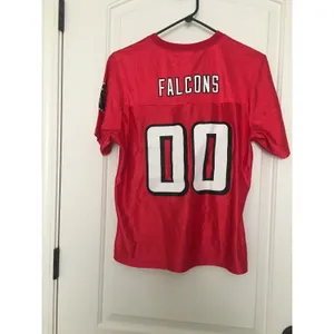NFL Atlanta Falcons Women's Jersey Shirt Size Large Red thumbnail 9