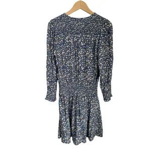 Rails‎ Zana Blue Ditsy Floral Long Sleeve Mini Dress Size M NWT Boho thumbnail 3
