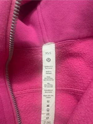 Lululemon Pink Full Zip Scuba thumbnail 3