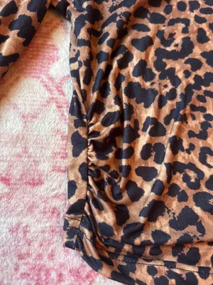 Cheetah Long Sleeve Shein thumbnail 2