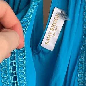 Ramy brook New York blue sleeveless top S thumbnail 2