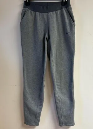 Nike Dri Fit Sportswear Jogger Sweatpants Fleece Gray Waist Band cotton size S thumbnail 2