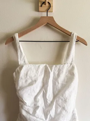 Reformation Kerrigan 100% Linen Mini Dress Size 4 thumbnail 3