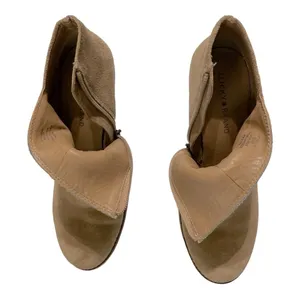 Lucky Brand Wedge Tan Bootie Size 9 M thumbnail 7
