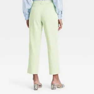 A New Day Women’s High-Rise‎ Straight Ankle Pants - Size 10 - Mint Green thumbnail 2