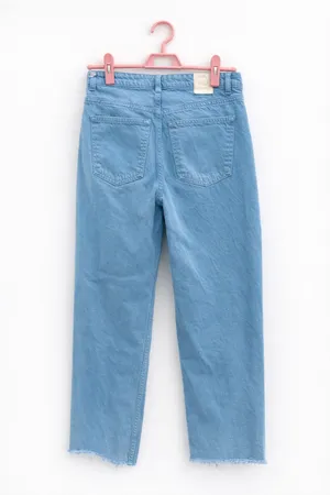 ZARA Blue Denim Jeans thumbnail 2