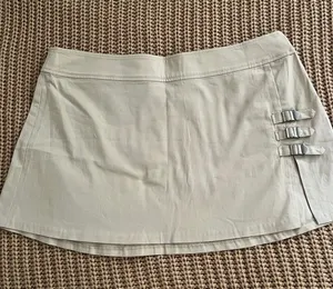 Princess Polly Neutral Beige Mini Skort thumbnail 1
