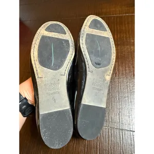 Eileen Fisher Womens Black Patent Leather Ballet Flats Vero Cuoio Size 6 thumbnail 6