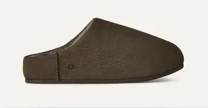 UGG Elea Embossed Slip-On Clogs in Dense Smoke thumbnail 1