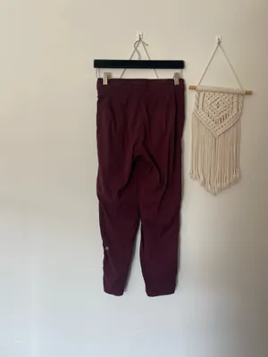 Lululemon Dance Studio Pants Maroon thumbnail 4