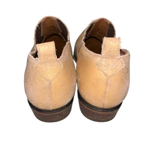 Frye Tan Gold Distressed Leather Billie Shootie Boots Booties Shoes size 10 thumbnail 6