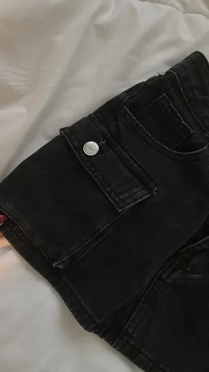 Black denim mini skirt Size XXS thumbnail 2