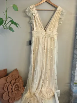 SOIEBLU Elegant Star Embellished Maxi‎ Dress thumbnail 4