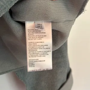Urban Outfitters Jax turquoise inside out cropped notch neck sweater small thumbnail 6