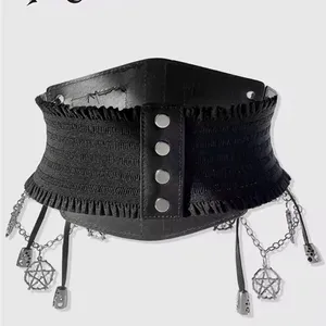 Black Gothic Chain Belt thumbnail 2