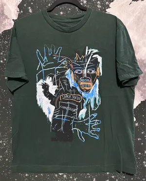 Gap x Jean-Michel Basquiat Art Portrait Shirt thumbnail 1