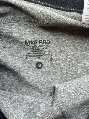 Nike Pro Women's Grey Performance Shorts thumbnail 2