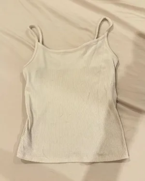American eagle nude ribbed tank  thumbnail 1