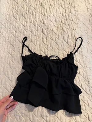 Wild Fable Top Black Crop thumbnail 3
