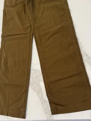 Madewell The Perfect Vintage Wide Leg Utility Pant Women’s 25T Golden Spinach thumbnail 7