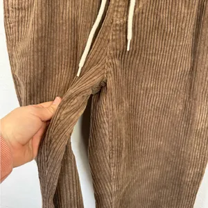 Urban Outfitters Pants Womens S Brown Corduroy Pull-On Straight Leg Drawstring thumbnail 4