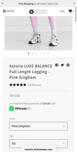 Astoria Activewear Leggings thumbnail 4