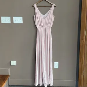 Show Me‎ Your Mumu Kendall Maxi Dress in Dusty Blush Crisp Pink Size Medium thumbnail 5