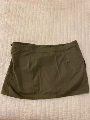 Princess Polly Olive Mini Skirt thumbnail 3