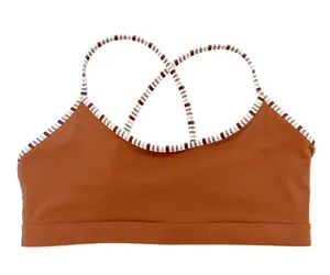 Spiritual Gangster adjustable strap sports bra earthy desert boho active size XL thumbnail 1