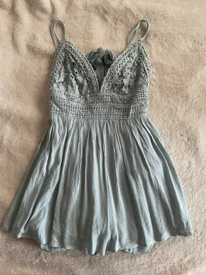 American Threads Blue Flowy Romper thumbnail 1