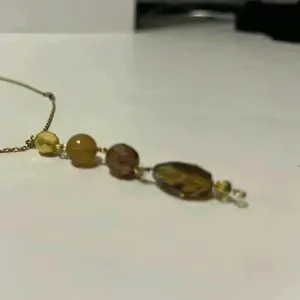 WHITE HOUSE BLACK MARKET brown beaded drop‎ necklace thumbnail 5