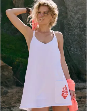 Free People Hot Shot Mini Dress XS pink thumbnail 1