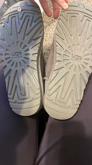 Women’s Grey UGG Boots thumbnail 5