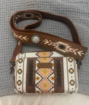 Wrangler Purse Crossbody Leather thumbnail 1